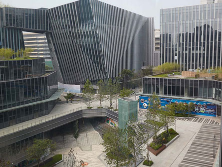 虹桥万科中心外立面