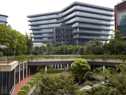 虹桥绿谷广场外立面