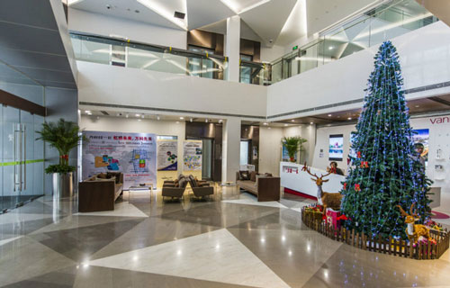 万科时一区大堂