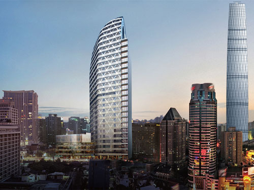 中城国际大厦外立面