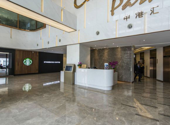 中港汇大厦大堂