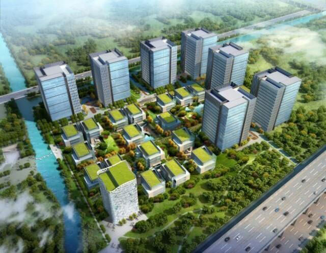 E通世界商务园实景