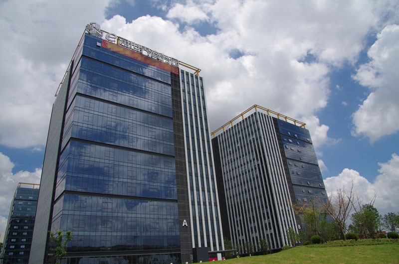 E通世界商务园外立面