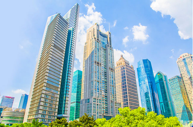 上海银行大厦实景