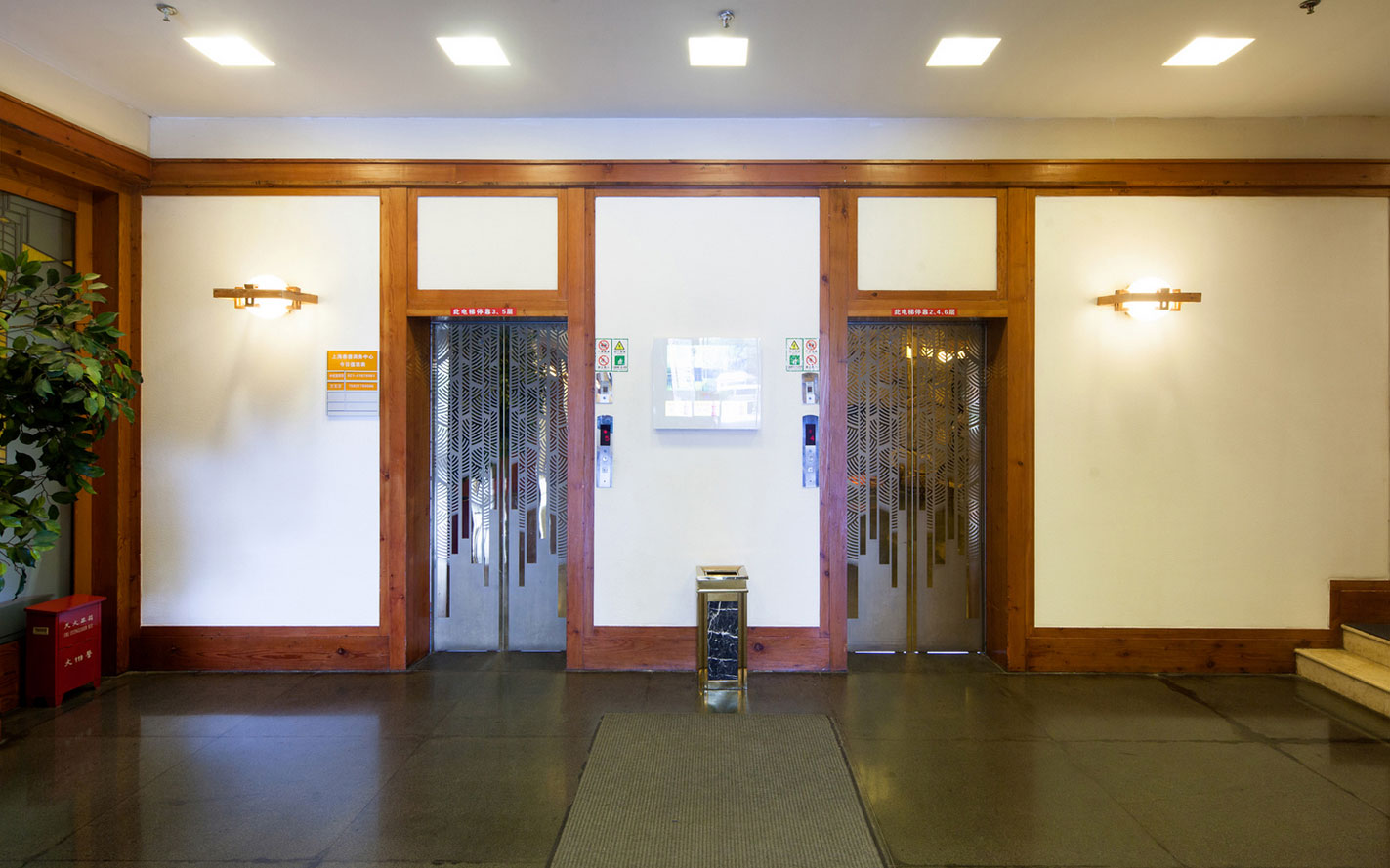 泰德科技园电梯间