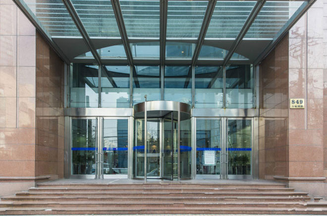 海森国际大厦大门