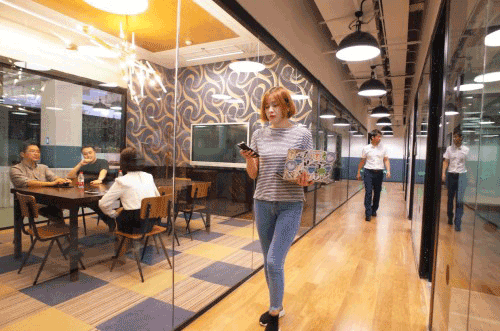 氪空间上海旗舰店开业 中国单体最大联合办公空间