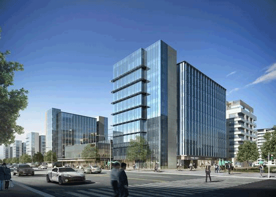 虹桥富力中心外立面