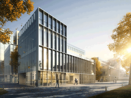 虹桥富力中心外立面