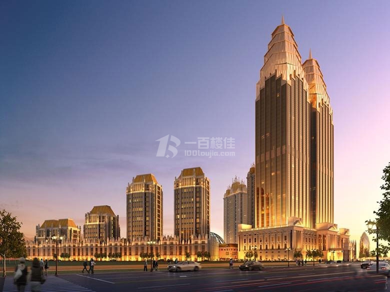 2017年6月20日上午10点，和平集团南上海文化旅游产业——伦敦城启动仪式现场。 资料图