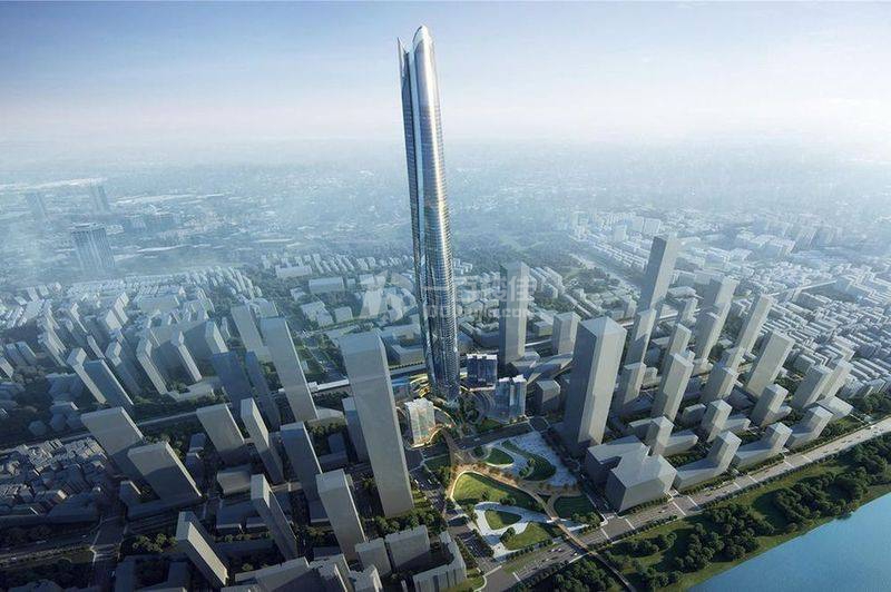 意向高度648米！武汉周大福金融中心开工典礼6月11日举行