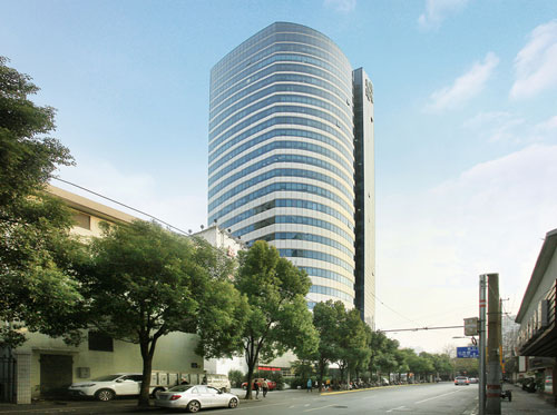 绿地商务大厦写字楼租赁 长宁延安西路340-1200m²办公室出租