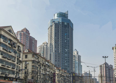 普陀长寿路写字楼出租-沙田大厦