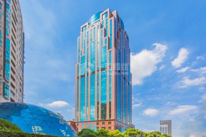 2号线娄山关路写字楼新虹桥中心大厦202㎡精装修办公室出租